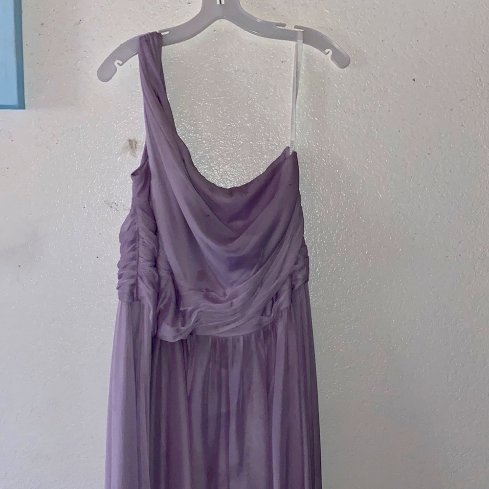 Beautiful light purple David’s bridal dress